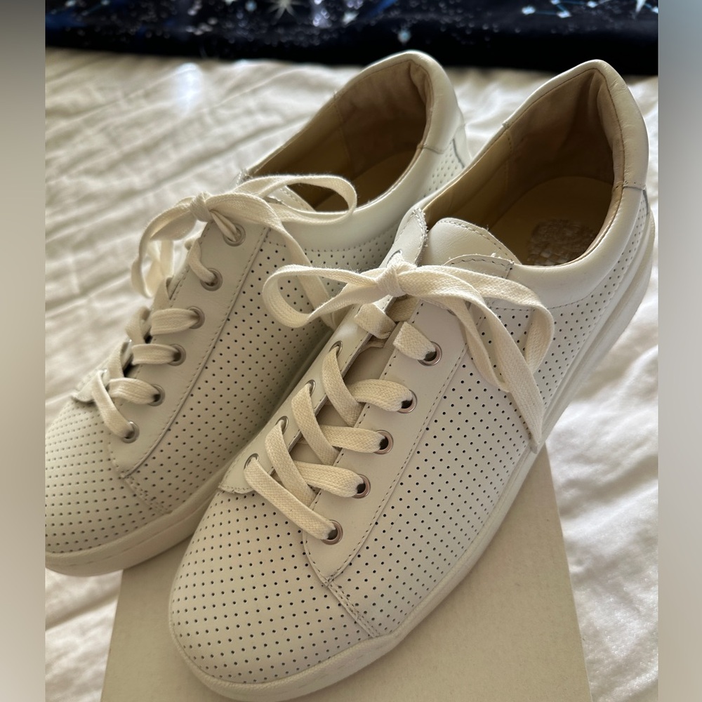 Vince Camuto white sneakers - Picture 1 of 5